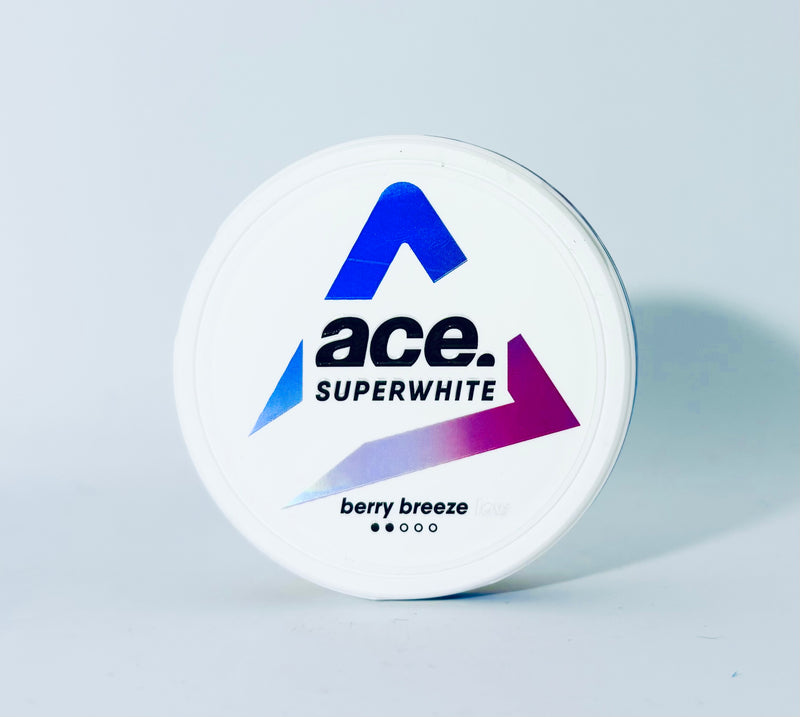 Ace Superwhite - Berry Breeze Low (Slim White Portion) - Styrke 2/5