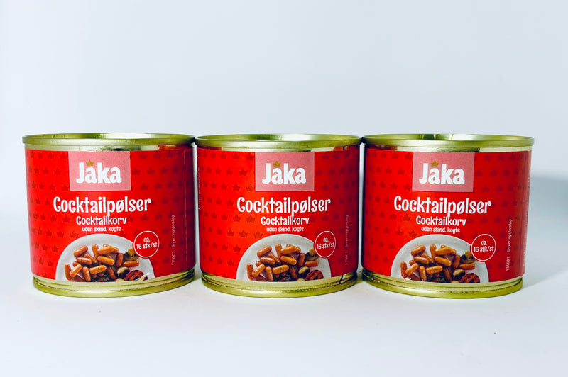 Cocktailpølser 3x113g - Jaka