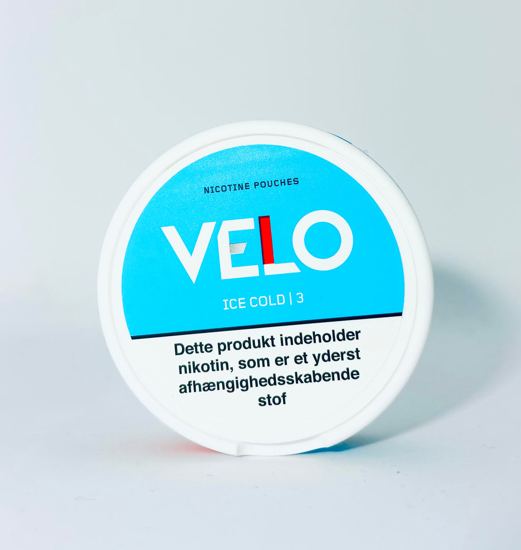 Velo Ice Cold Mini 20 stk. (Slim White Portion) - Styrke 3