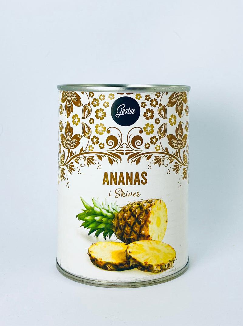 Ananas i Skiver 567g/340g - Gestus