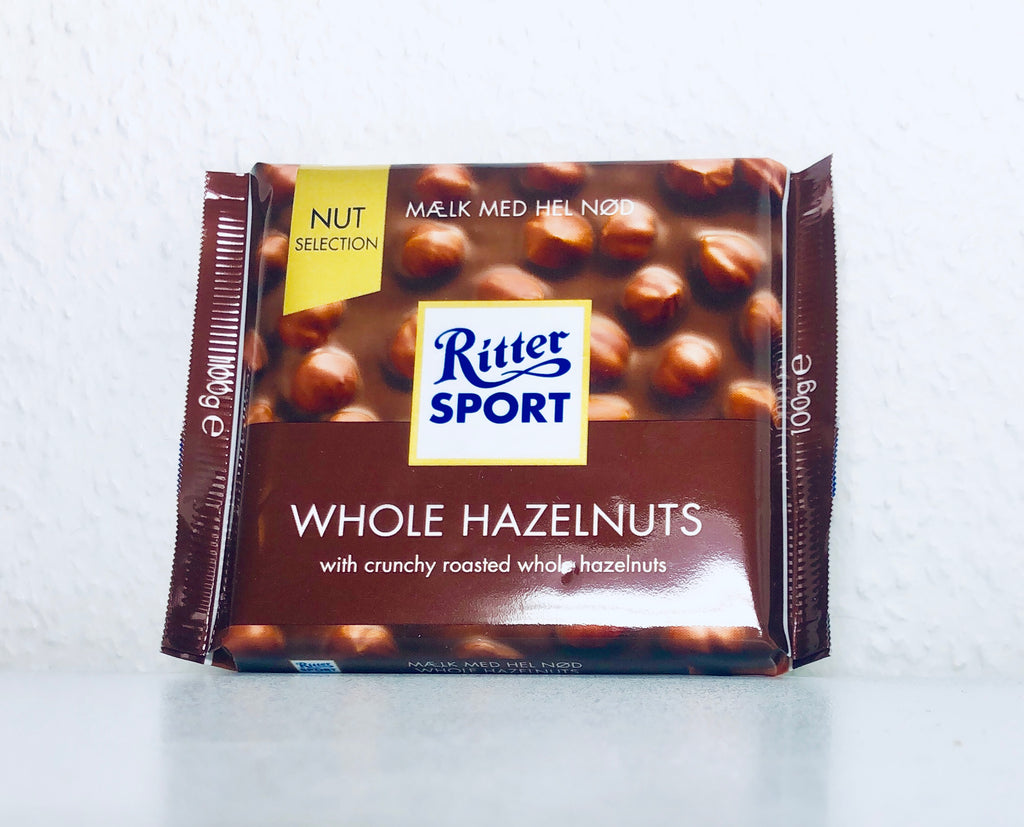 Ritter Sport - Mælk med Hel Nød 100g