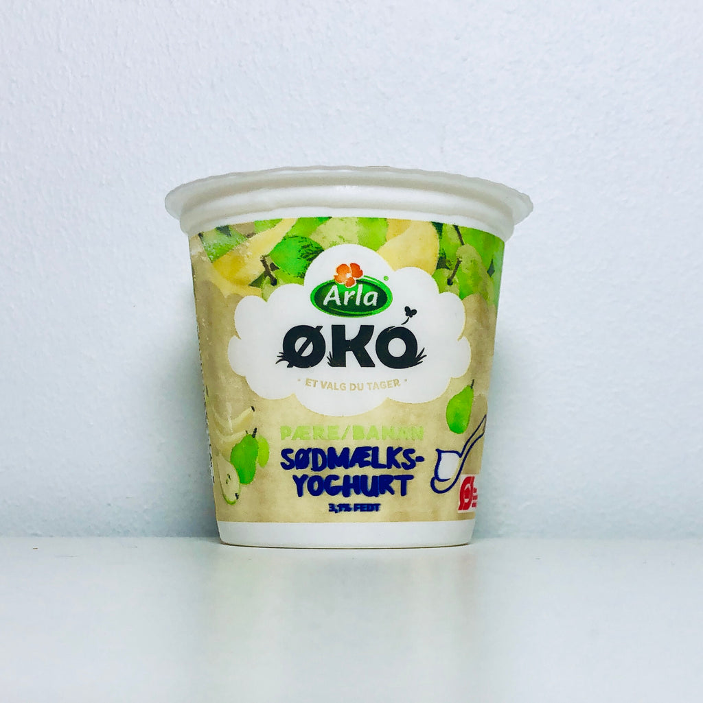 Arla - Sødmælksyoghurt - Pære/Banan 150g (Qerisut - Frost)
