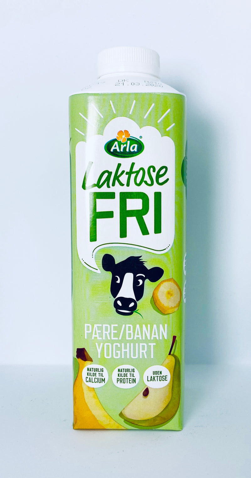 Yoghurt Pære/Banan Laktosefri - Arla 1L
