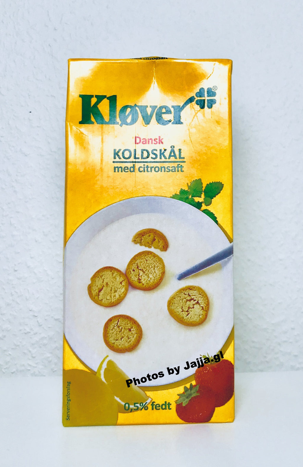 Koldskål med citronsaft - Kløver 1l