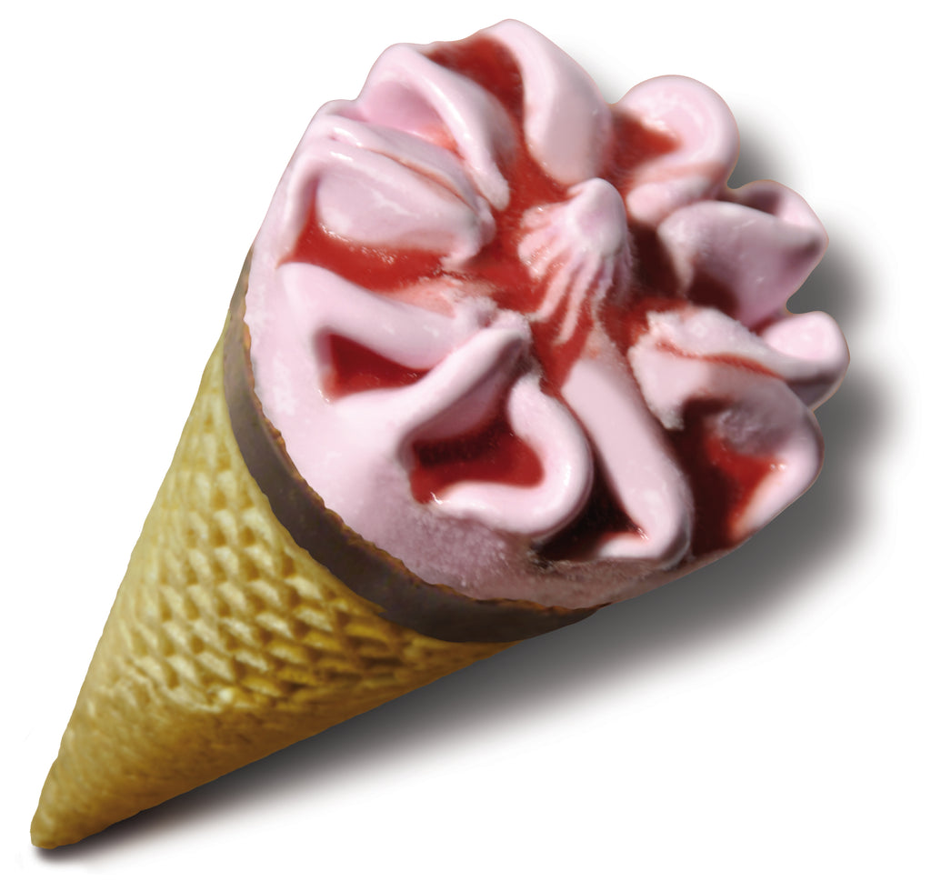 Isvaffel Coolcone Jordbær 71,5g - Domini