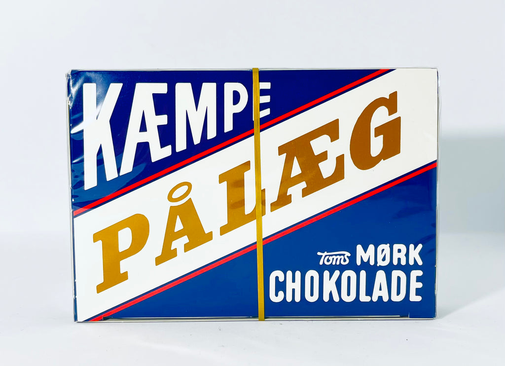 Pålægchokolade Mørk Kæmpe 90g - Toms