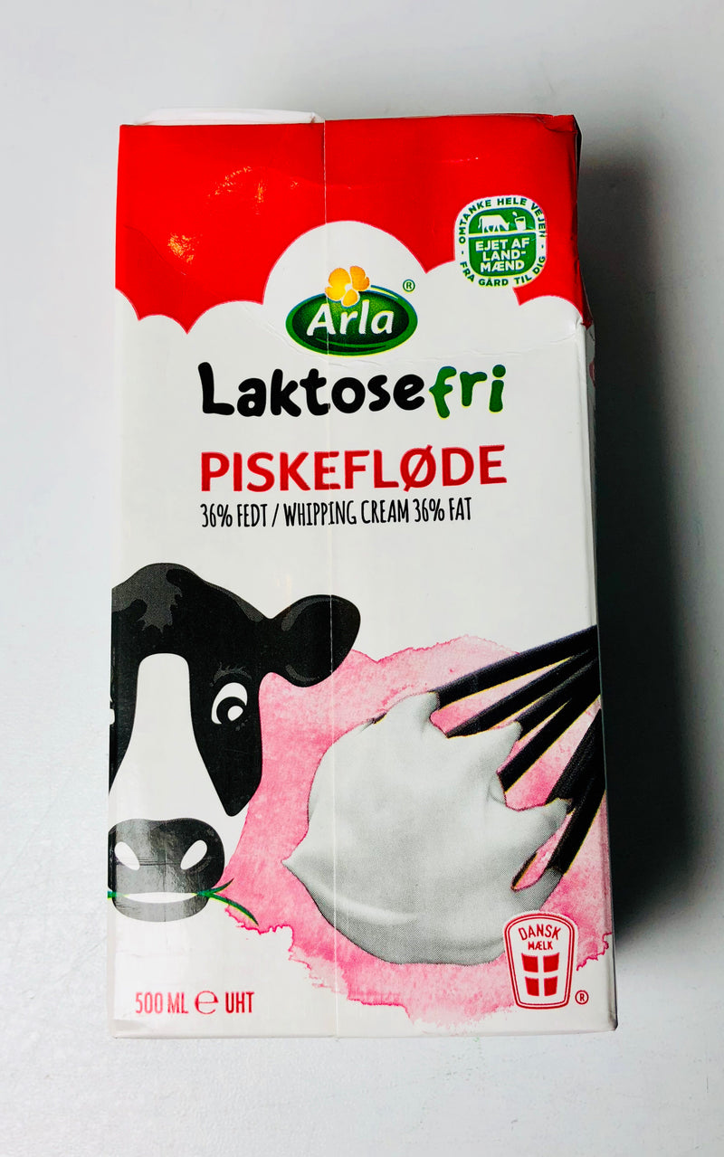 Piskefløde Laktosefri - Arla 500ml