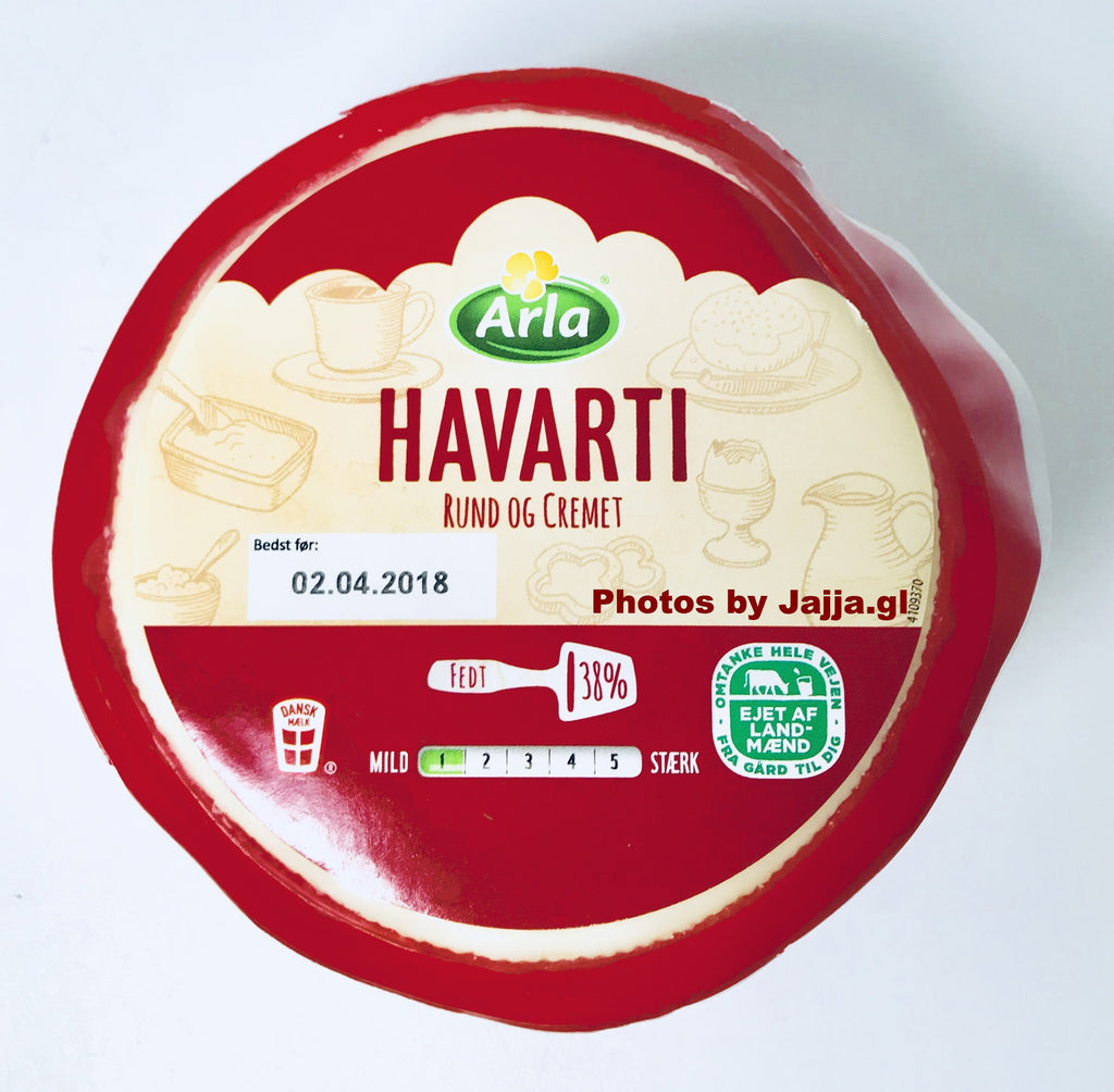 Arla - Havarti 38%, 300g - Rund og Cremet