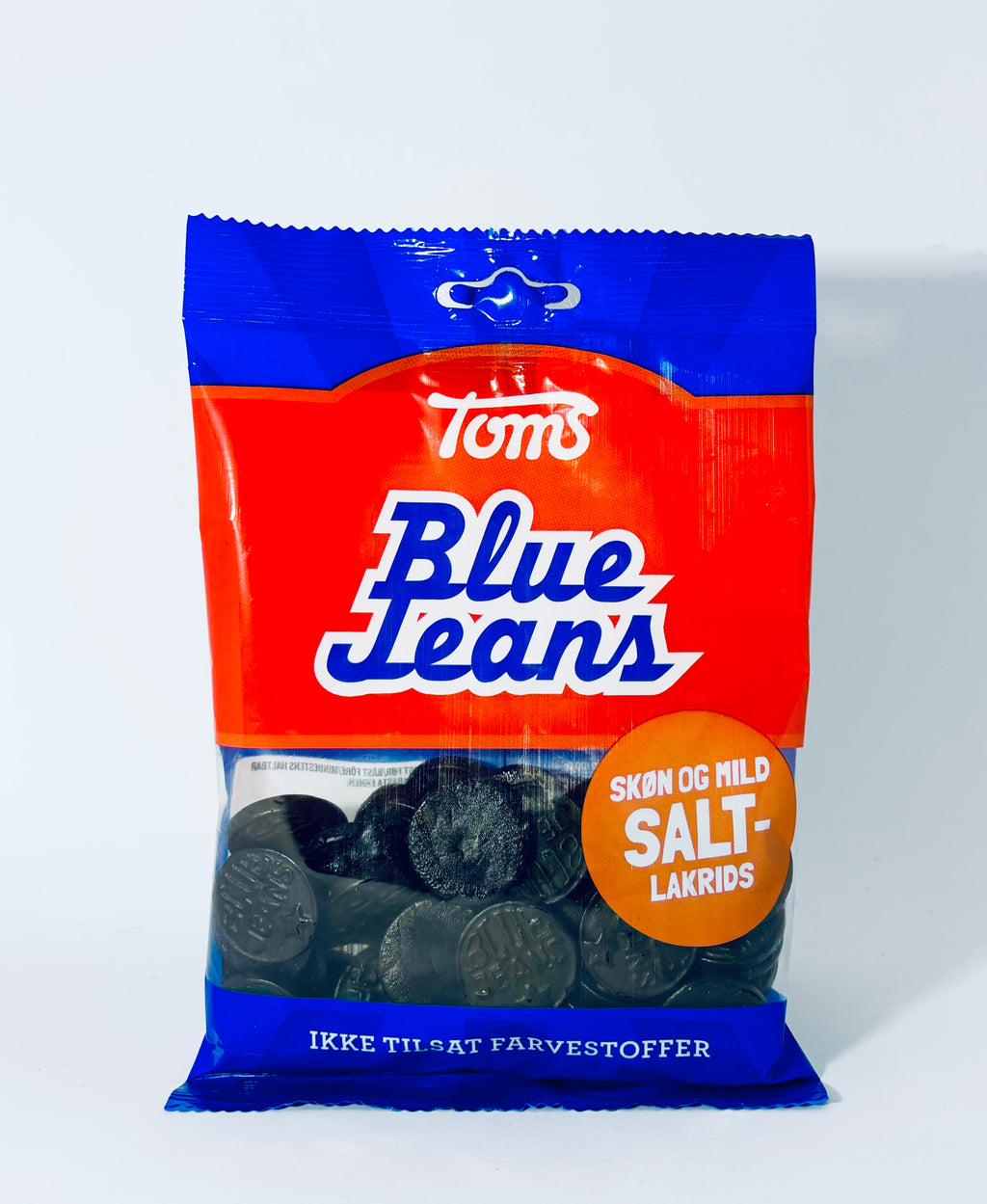 Blue Jeans Saltlakrids 110g - Toms