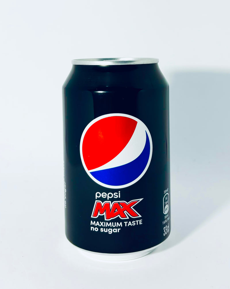Pepsi Max Cola, 33cl (inkl. pant)