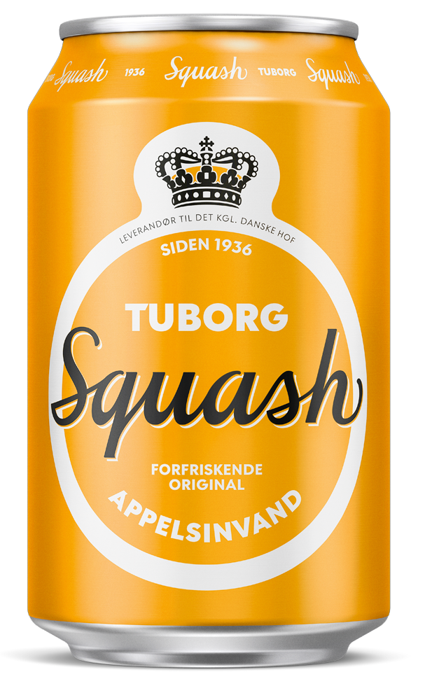 Squash - Tuborg, 33cl (inkl. pant)