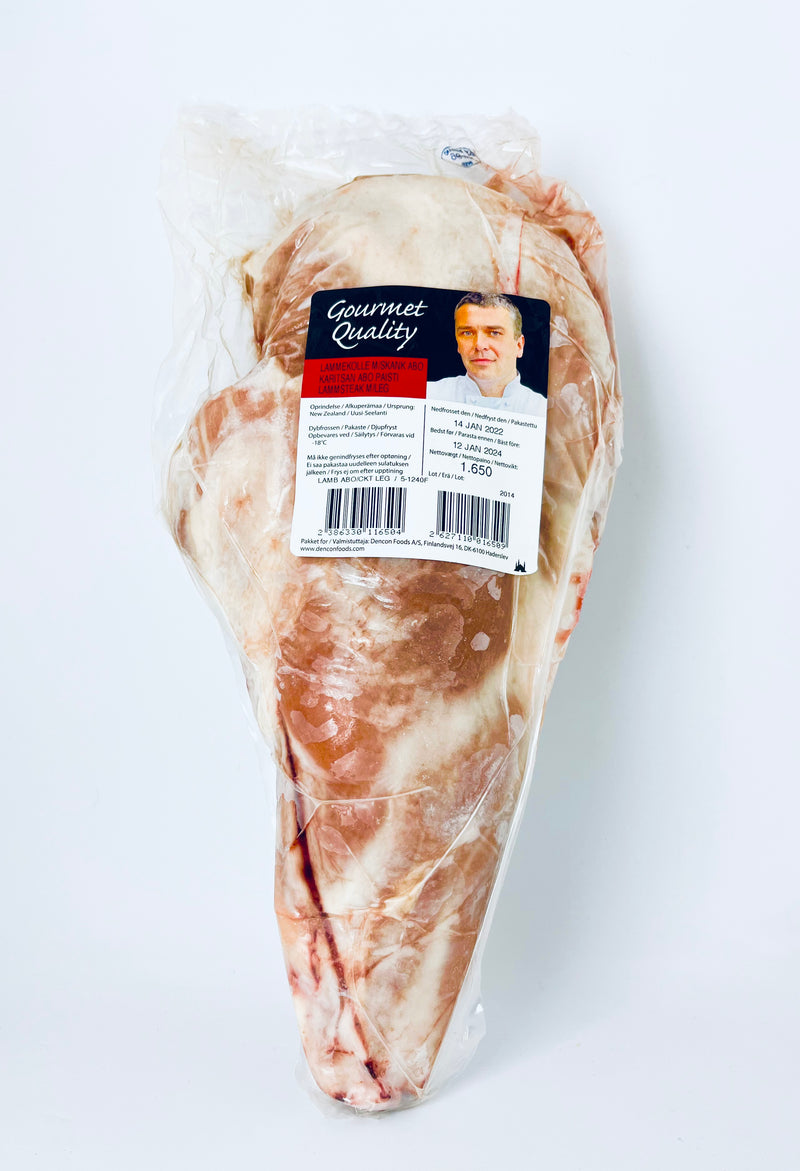 Lammekølle New Zealand 1650g-1700g (Fast Pris) - Dencon Foods (Qerisut - Frost)