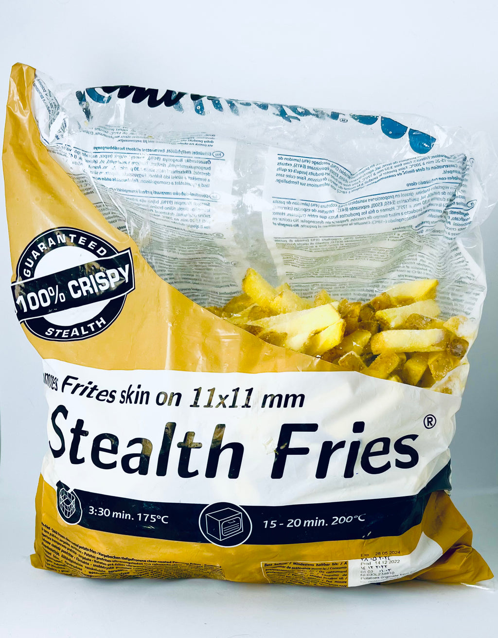 Stealth Fries 2,5kg - Lamb Weston (Qerisut - Frost)