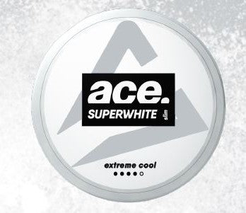 Ace Superwhite - Extreme Cool (Slim White Portion) - Styrke 4/5