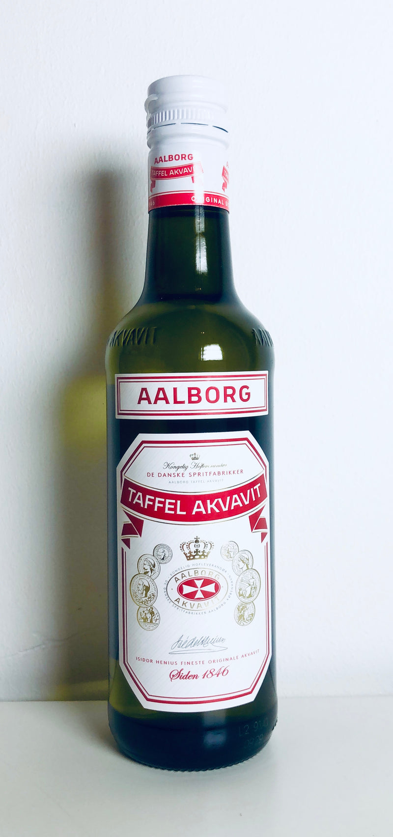 Aalborg Taffel Akvavit (rød) 45%, 35cl