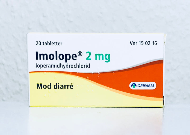 Imolope 2mg - mod diarré - Orifarm 20 tabletter