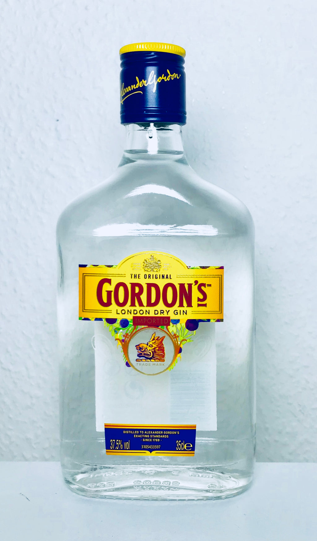 Gordon Dry Gin 37,5%, 35 cl