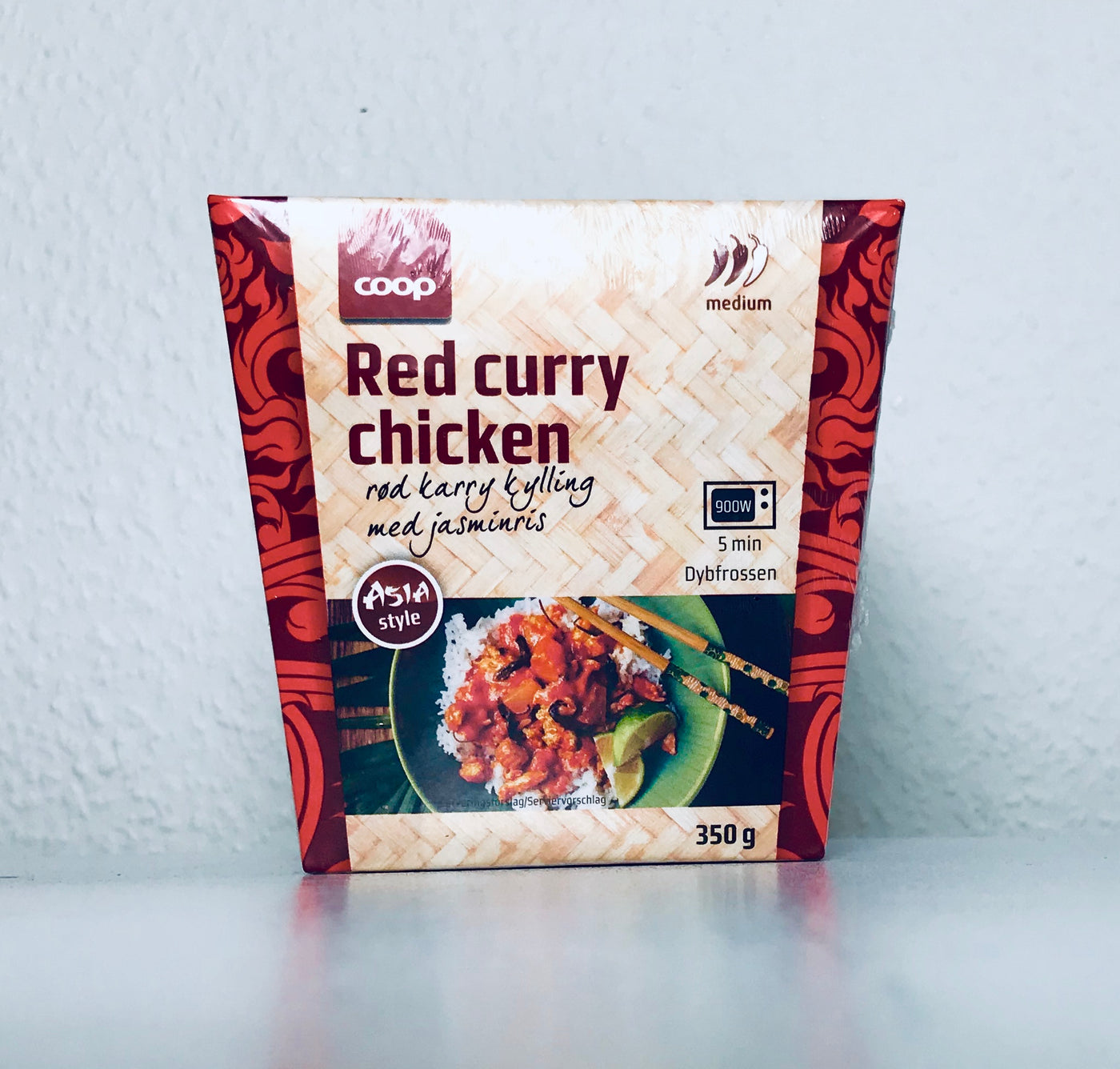 Thaibox - Red Curry Chicken 350g - Coop (Qerisut - Frost) – Jajja.gl