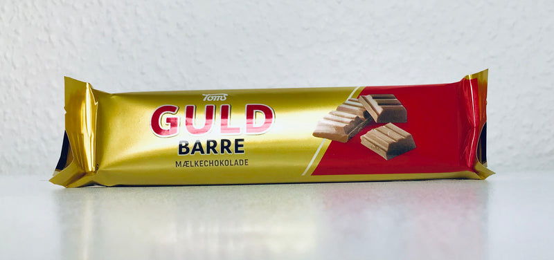 Guld Barre Mælkechokolade 45g - Toms