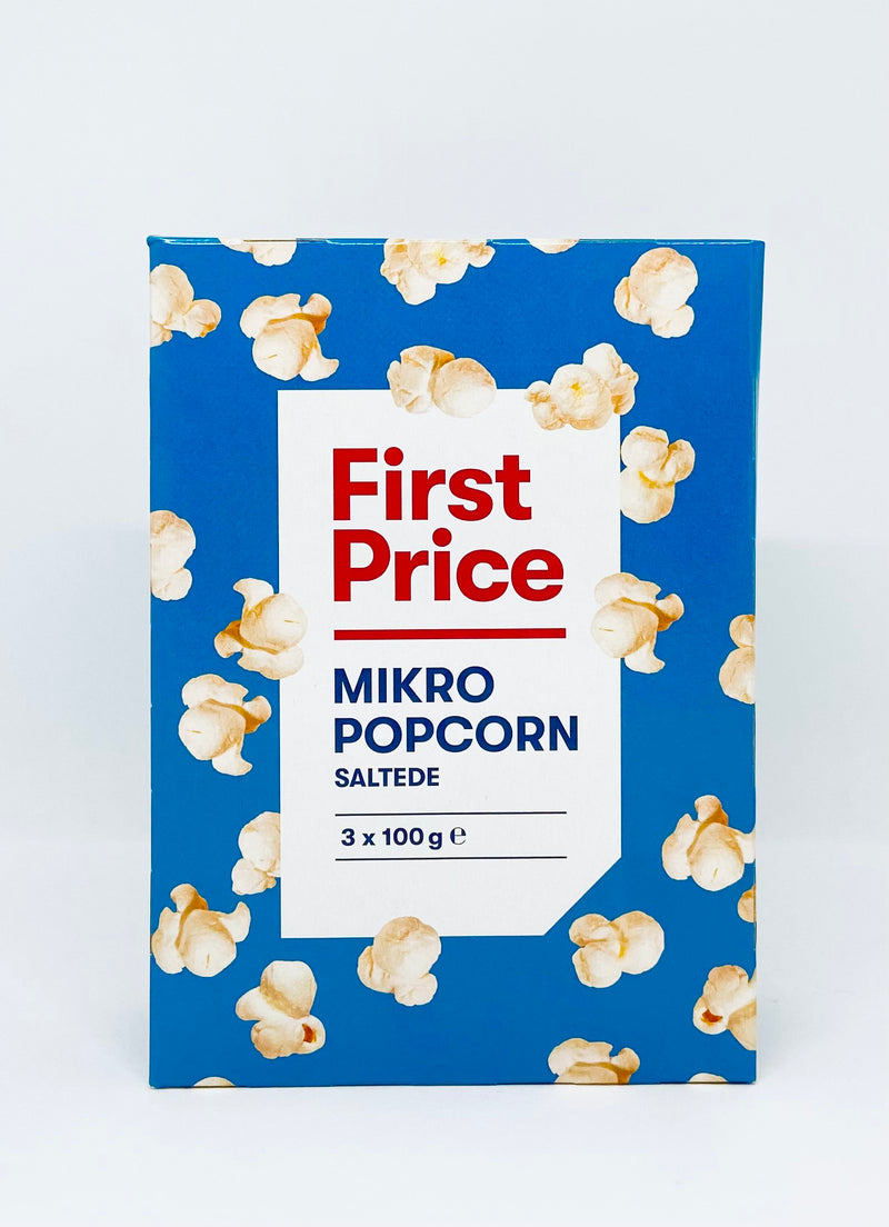 Mikropopcorn 3x100g - First Price