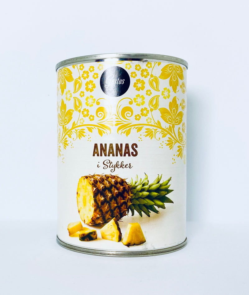 Ananas i stykker 567g/340g - Gestus