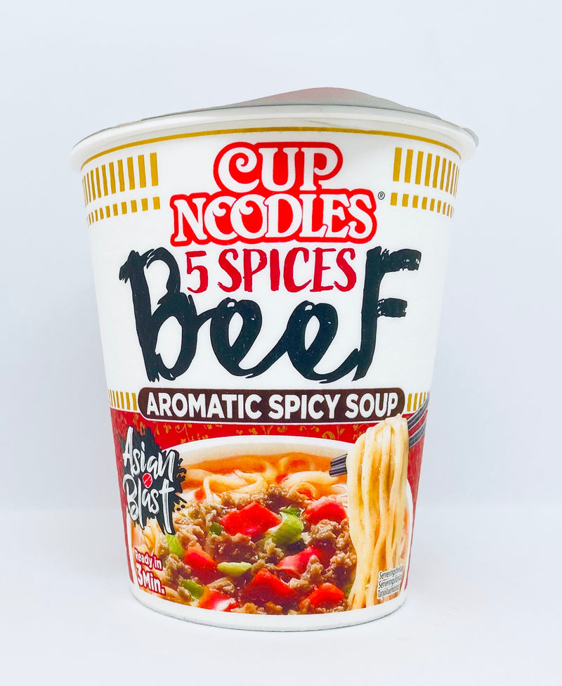 Cup Noodles Oksekød Spicy - Nissin