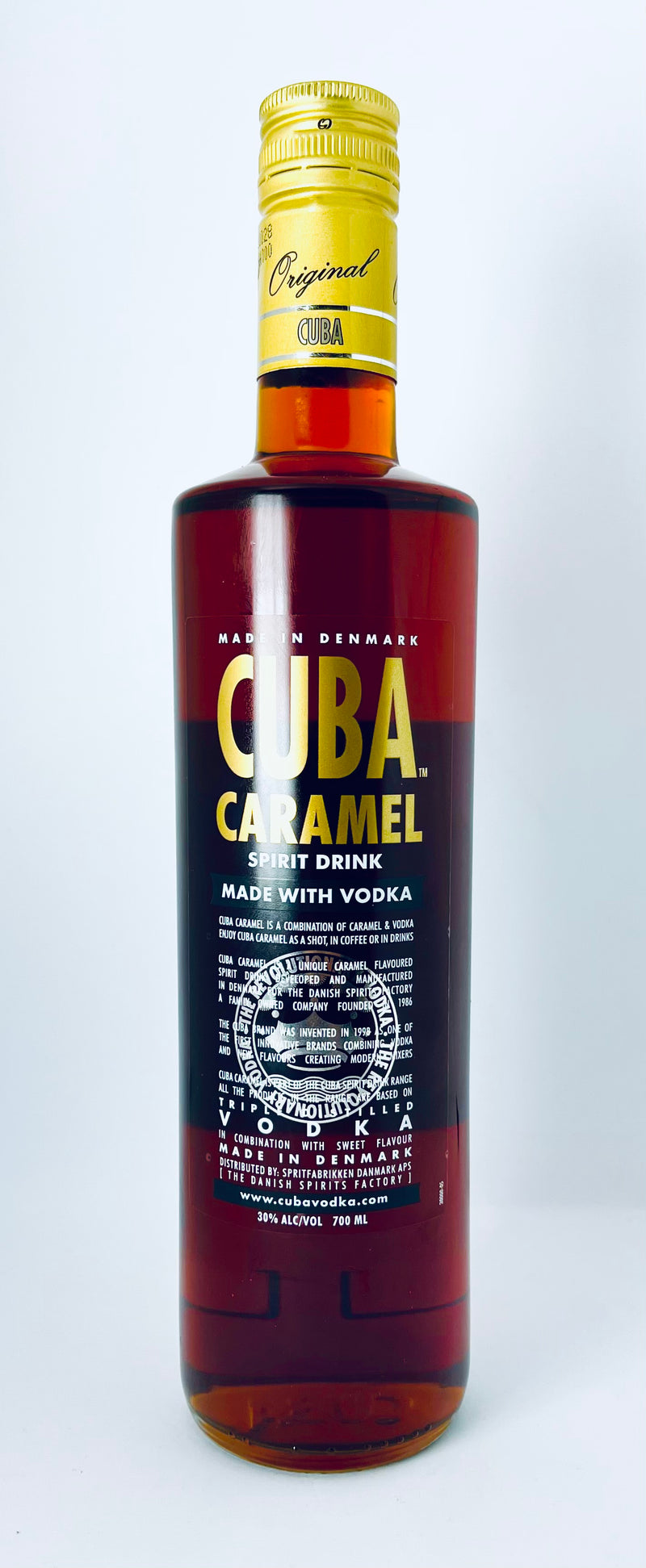 Cuba Caramel Vodka 30%, 70cl