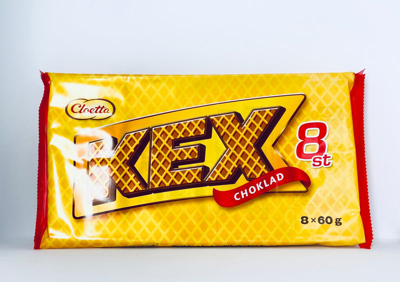 KEX Chokolade 8x60g - Cloetta