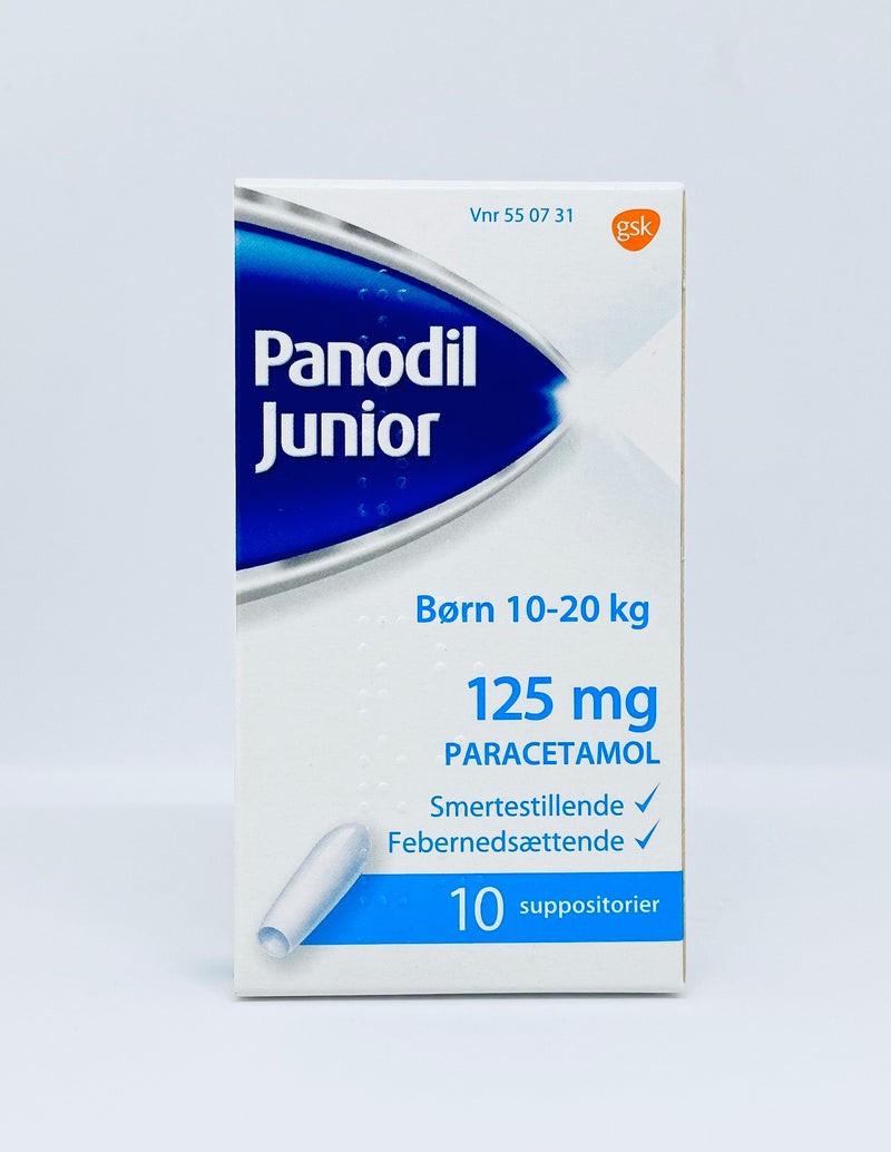 Panodil Junior - Paracetamol 125mg - suppositorier