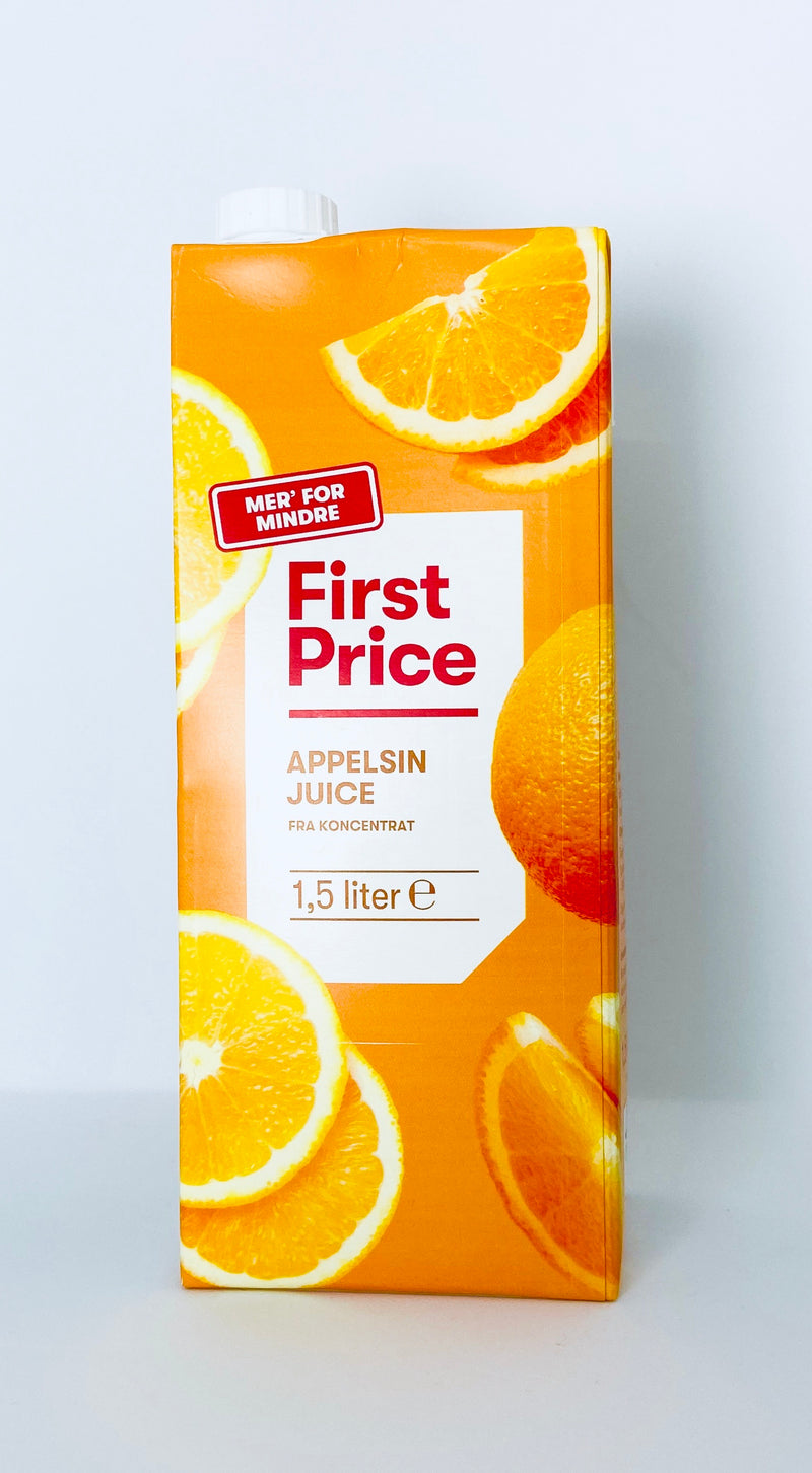 Juice Appelsin 1,5l - First Price