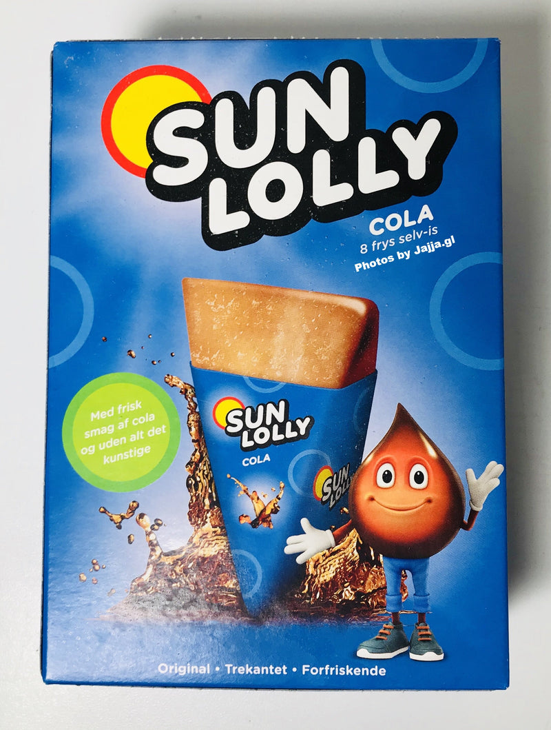 Sun Lolly - Cola 8 stk. (Frost - Qerisut)