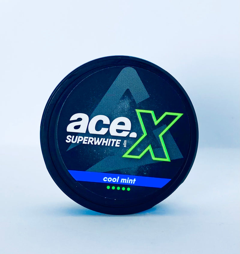 Ace X Superwhite - Cool Mint (Slim White Portion) - Styrke 5/5