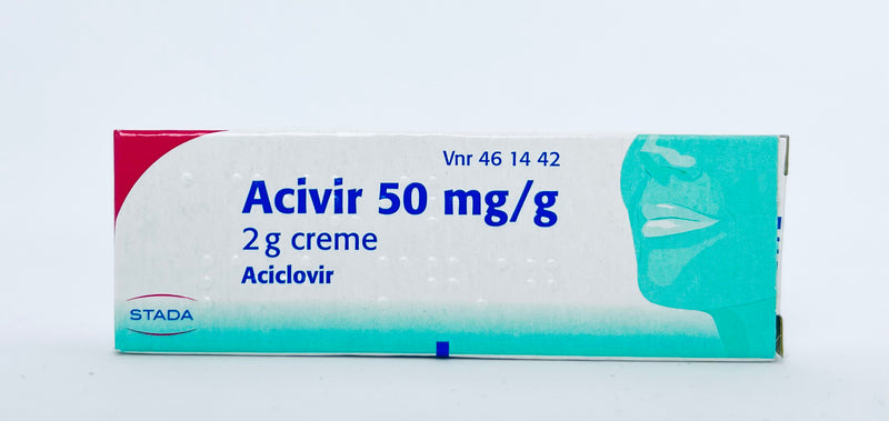 Acivir Creme 2g - 50 mg/g