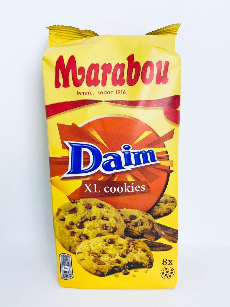 Marabou XL Cookies - Daim 184g