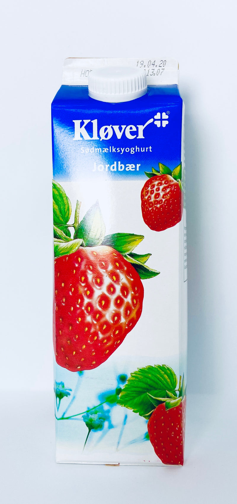 Yoghurt Jordbær - Kløver 1L