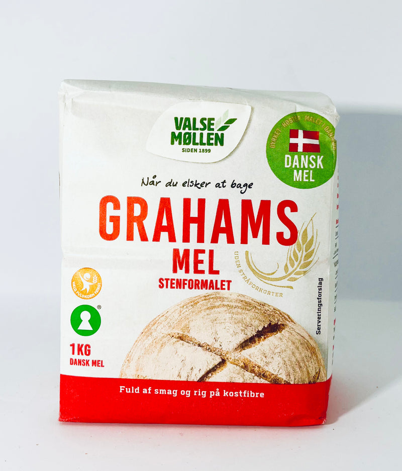 Grahams Mel 1 kg - Valsemøllen