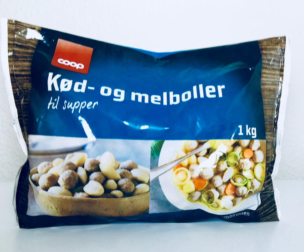 Kød- og melboller 1000g - Coop (Frost - Qerisut)