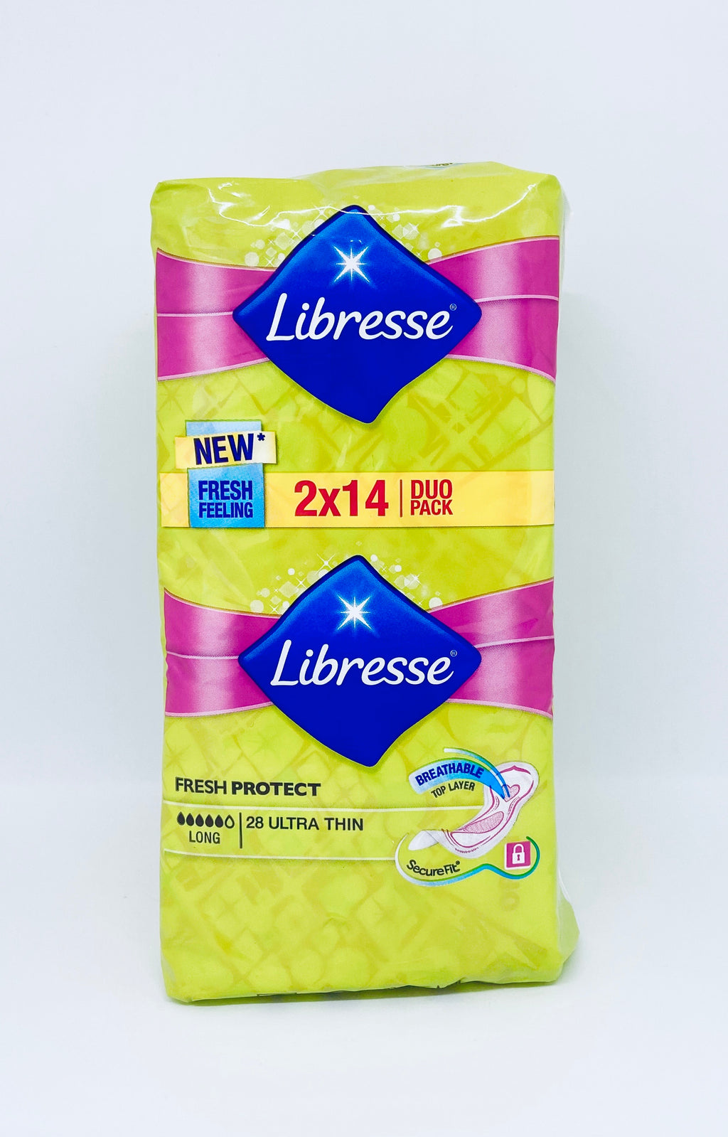 Libresse Ultra Thin - 28 Long wings Duo Pack