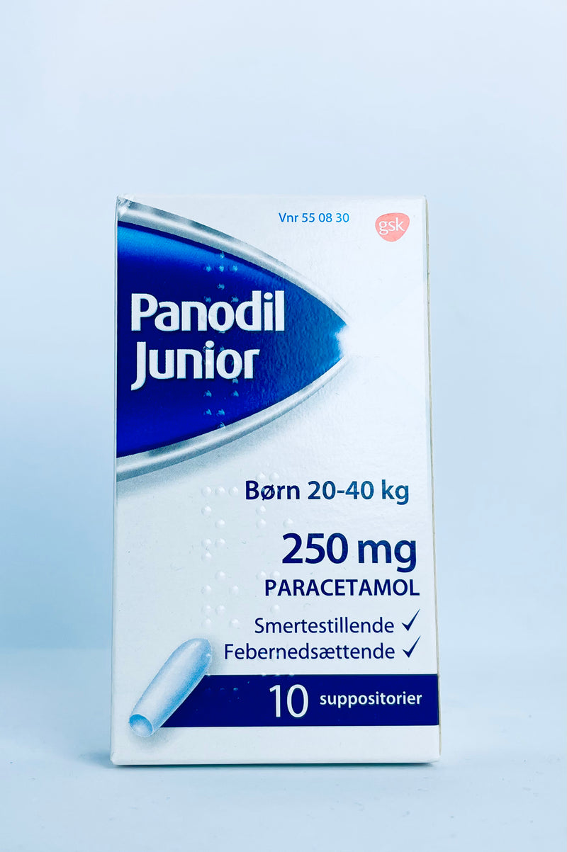 Panodil Junior - Paracetamol 250mg - suppositorier