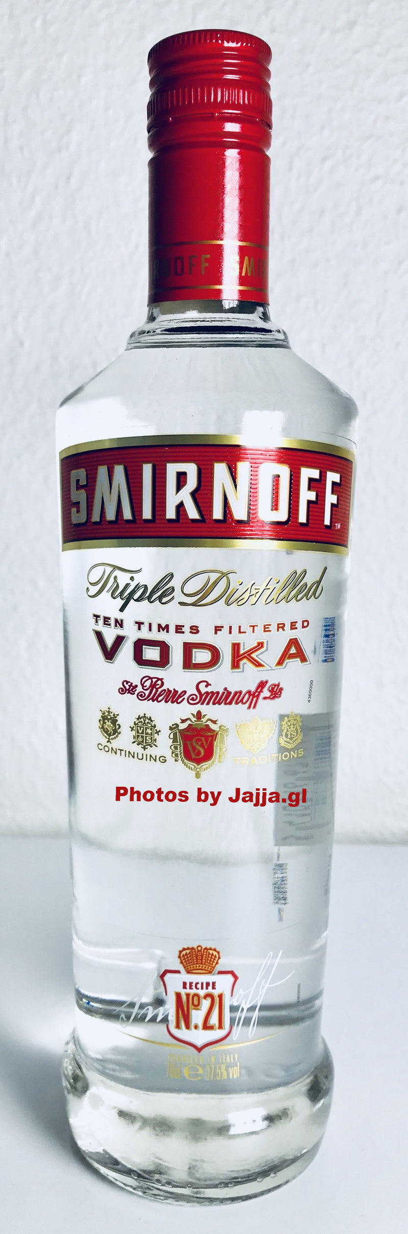 Smirnoff Vodka Rød 37,5%, 70cl